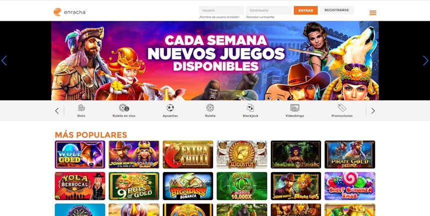 juegos de slot online en Enracha