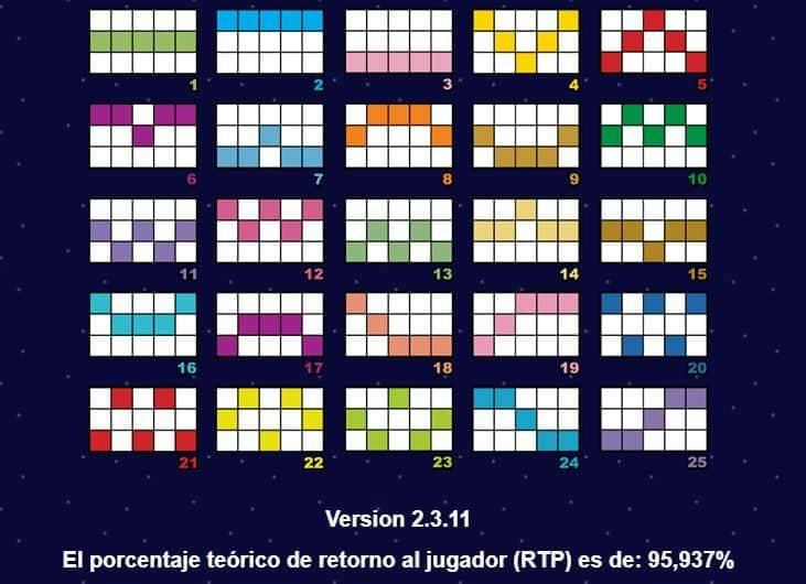 Formas diferentes de realizar combinaciones ganadoras en Neopolis