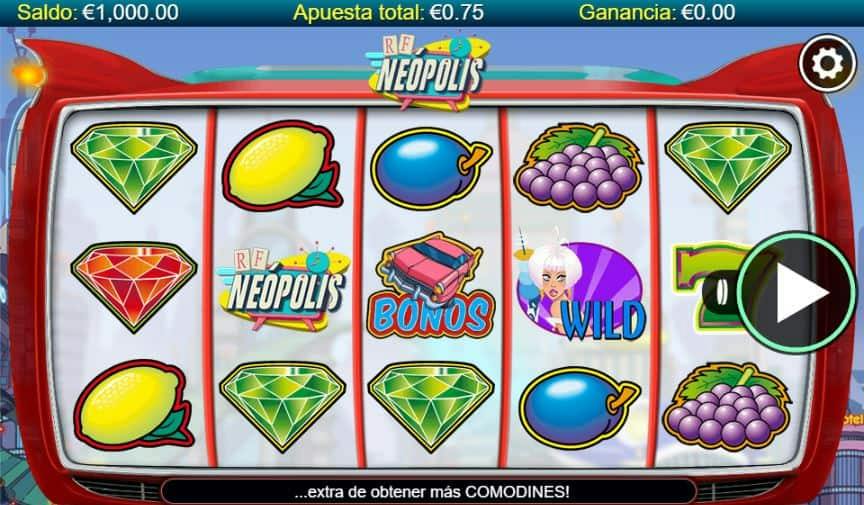 Símbolos, Gráficos, sonidos y animaciones de Neopolis