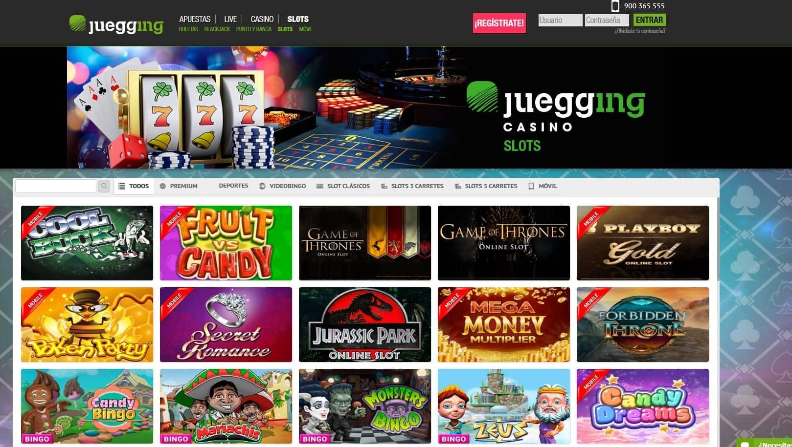 "juegos de slot online en juegging