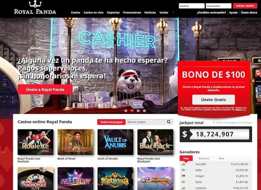 juegos de slot online en Royalpanda