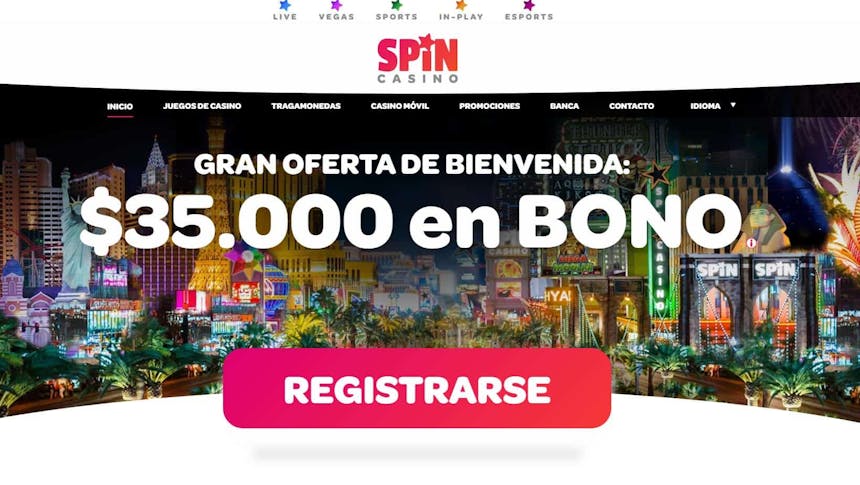 juegos de slot online en Spin Casino