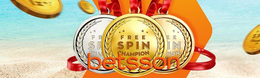 Tiradas gratuitas Betsson ¡Free Spin Champion!