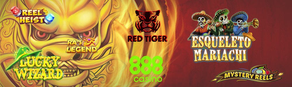 Los juegos de Red Tiger disponibles en 888casino