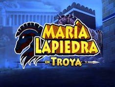 Maria Lapiedra en Troya logo