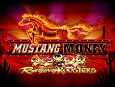Mustang Money Raging Roosters logo