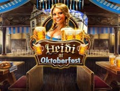 Heidi at the Oktoberfest logo