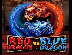 Red Dragon VS Blue Dragon logo