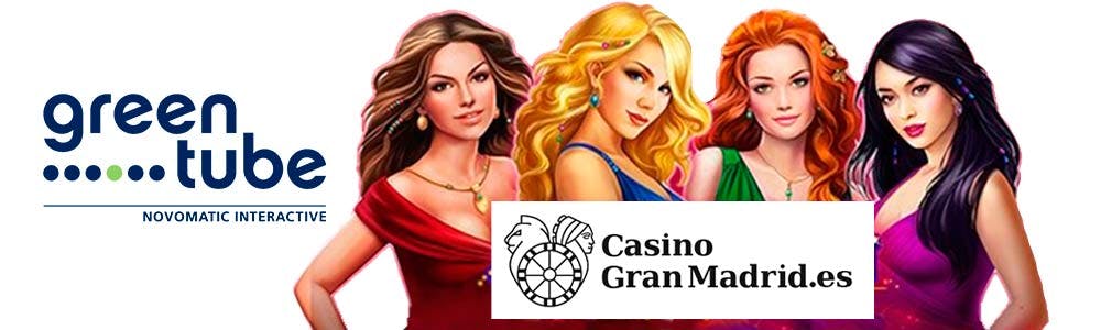 Juegos GreenTube en Casino Gran Madrid Online
