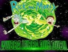 Rick and Morty Wubba Lubba Dub Dub logo