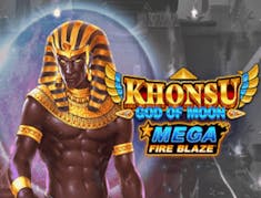 Khonsu God of Moon Mega Fire Blaze logo
