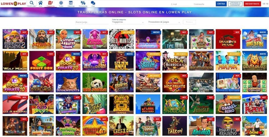 juegos de slot online en Lowen Play