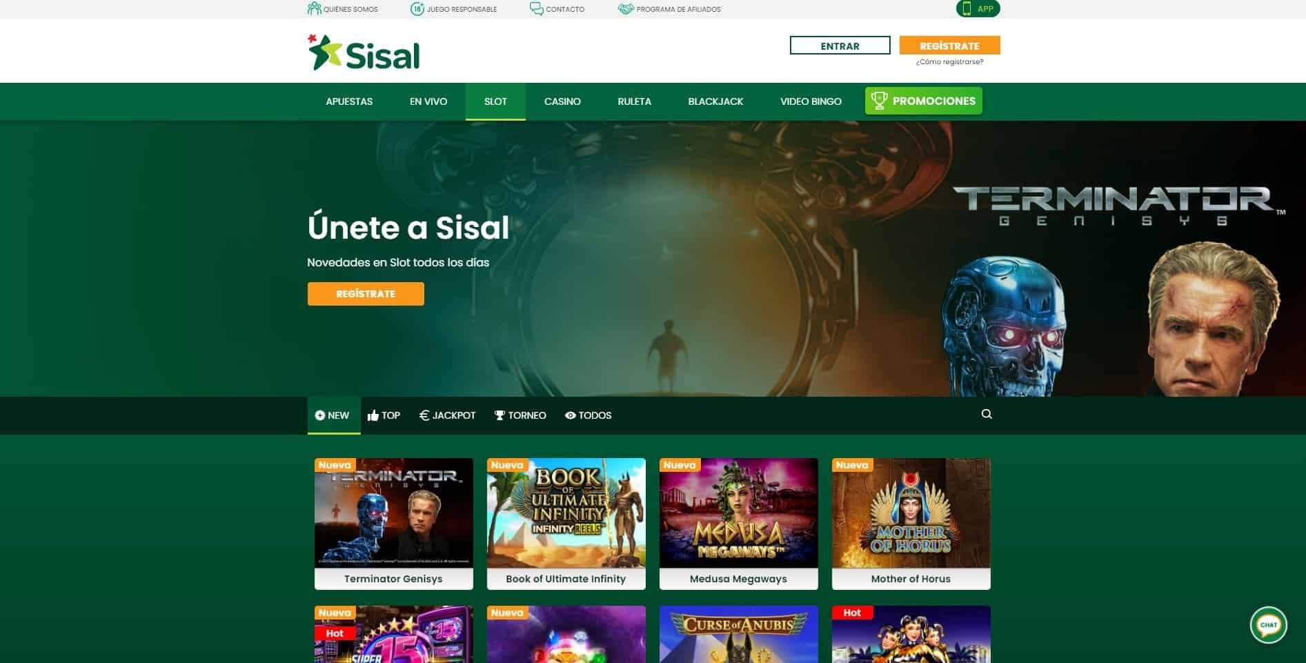juegos de slot online en Sisal