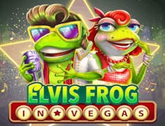 Elvis Frog in Vegas logo