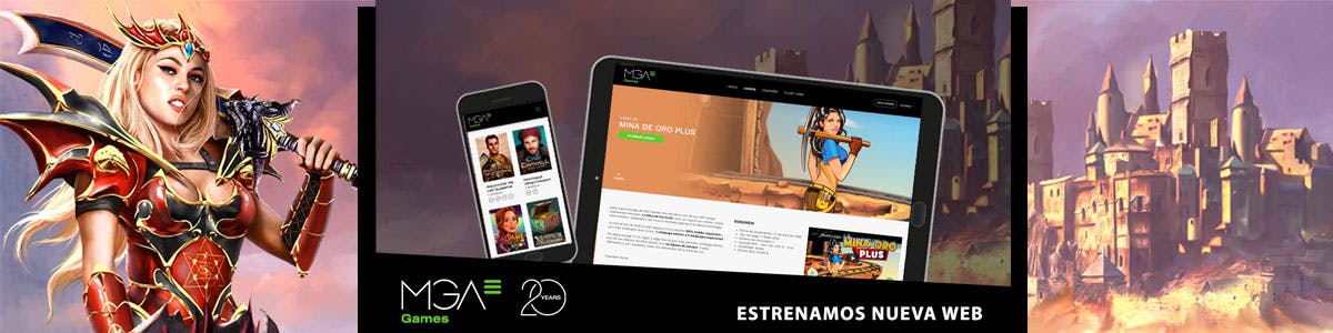 Las tragaperras MGA estrenan web: mga.games