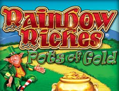 Rainbow Riches Pots of Gold logo