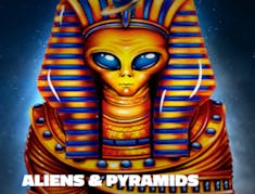 Aliens and Pyramid logo