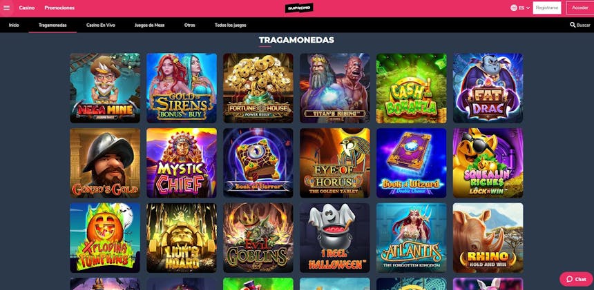 juegos de slot online en Supremo Chile
