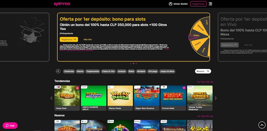 juegos de slot online en SpinYoo