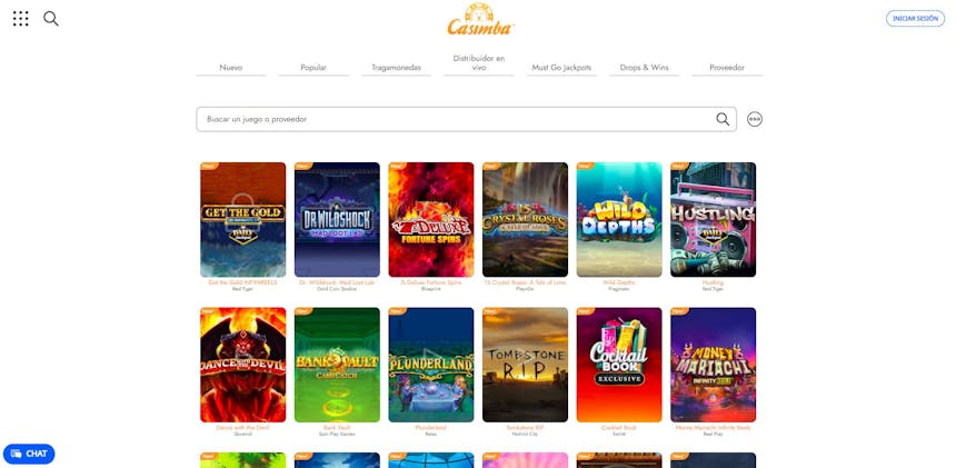 juegos de slot online en Casimba Chile