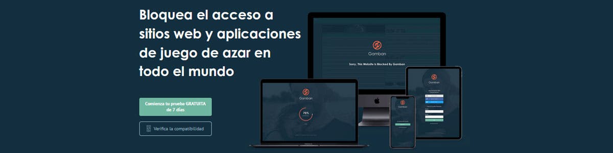 Bloqueo de juego online en España con Gamban