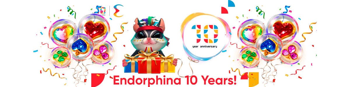 Tragaperras Endorphina celebra 10 años