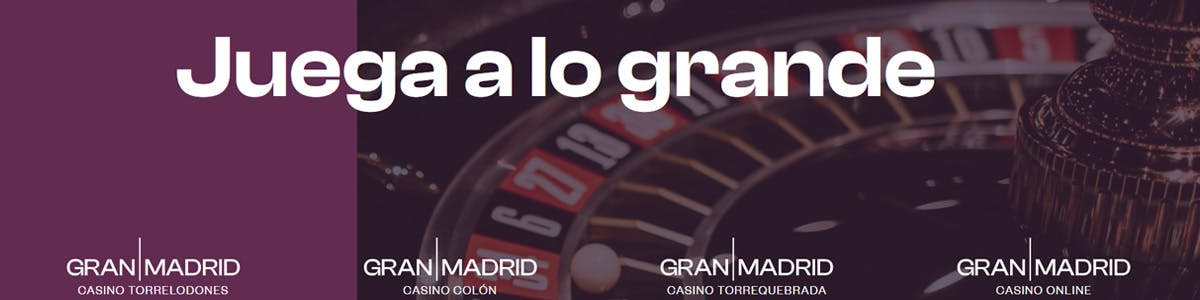 Casino online Gran Madrid y 3 sedes físicas