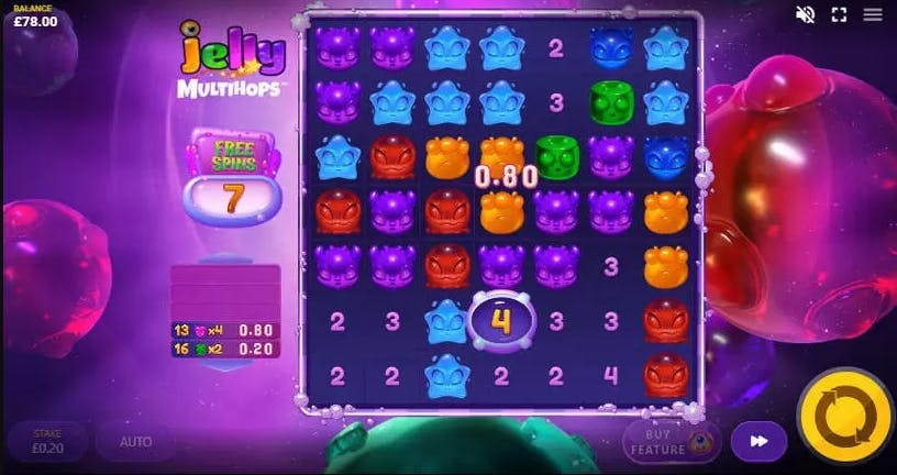Jelly Multihops slot