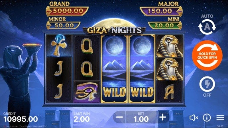 Giza Nights: Hold and Win tragaperras