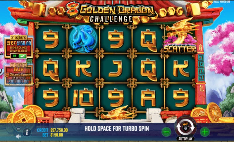 8 Golden Dragon Challenge tragaperras