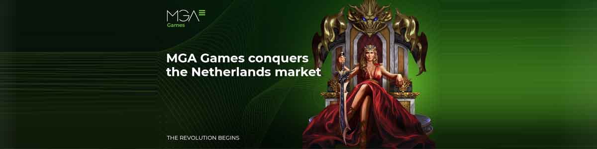 Tragaperras MGA Games consolida su presencia en Holanda