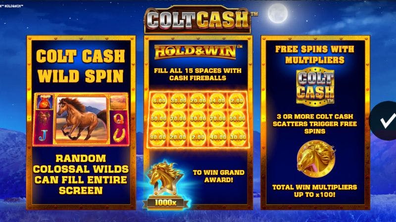 Colt Cash: Hold and Win slot