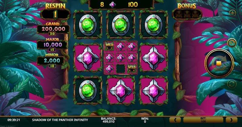 Shadow of the Panther Infinity slot
