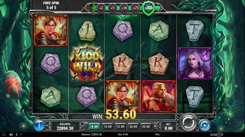 Return of The Green Knight slot