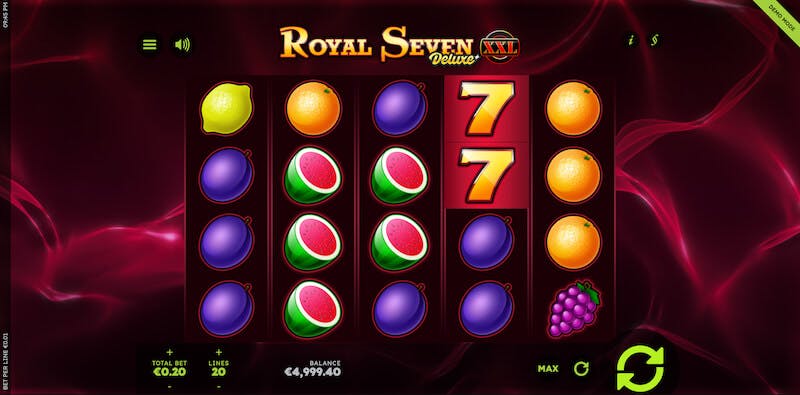 Royal Seven XXL Deluxe slot