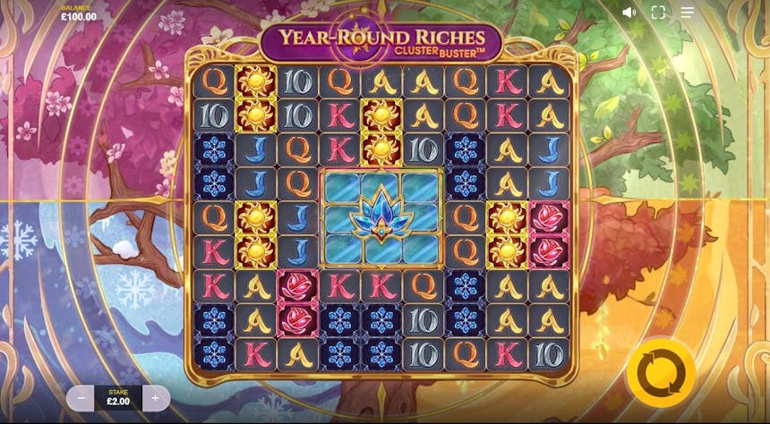 Year-Round Riches Clusterbuster slot