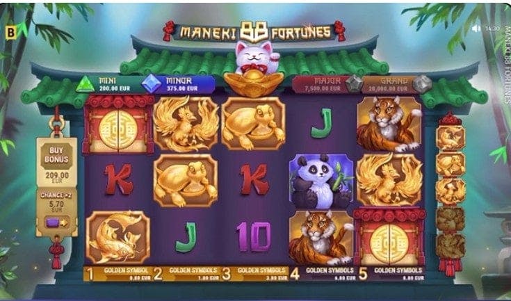 Maneki 88 Fortunes slot