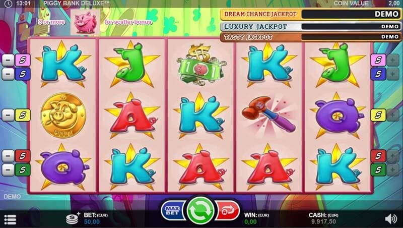 Piggy Bank Deluxe tragaperras