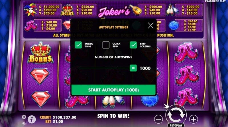 Joker's Jewels slot