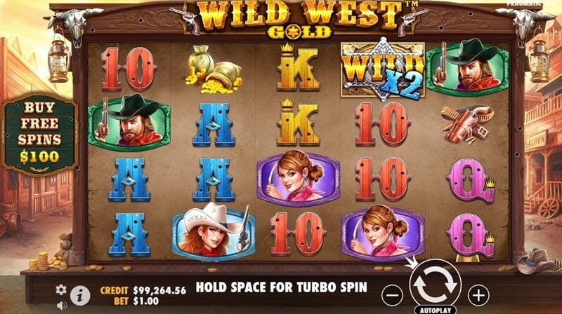 Wild West Gold tragaperras