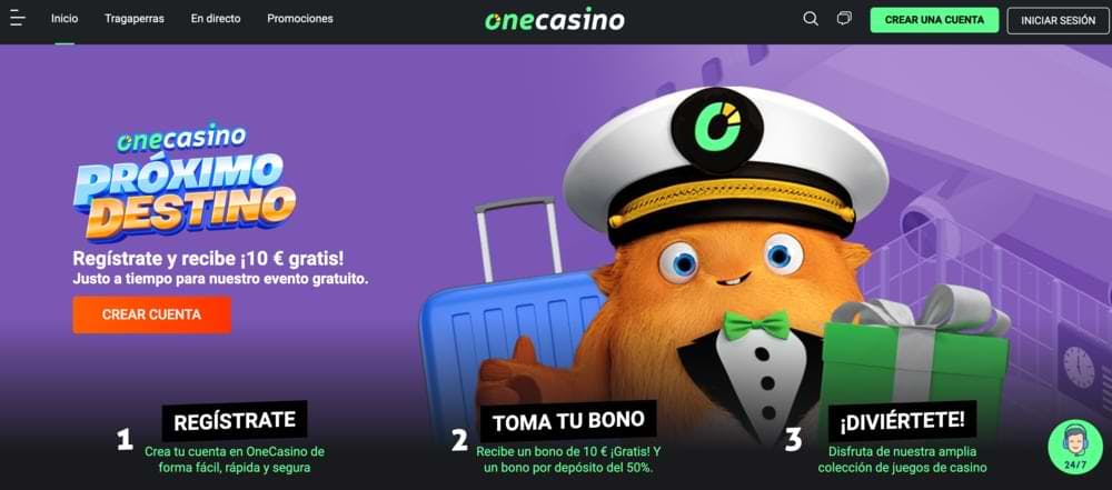 OneCasino bono sin deposito