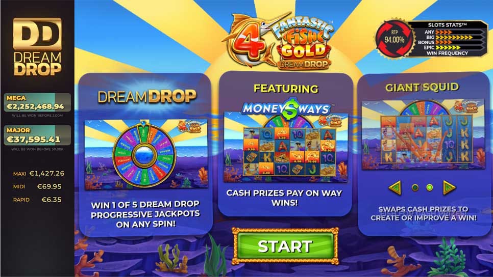 slot 4 Fantastic Fish Gold Dream Drop de 4ThePlayer