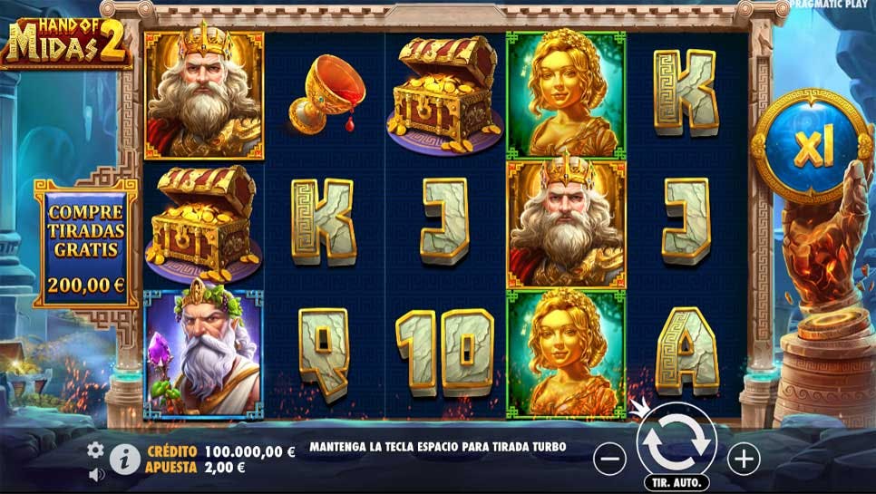 Slot Hand of Midas 2 de Pragmatic Play