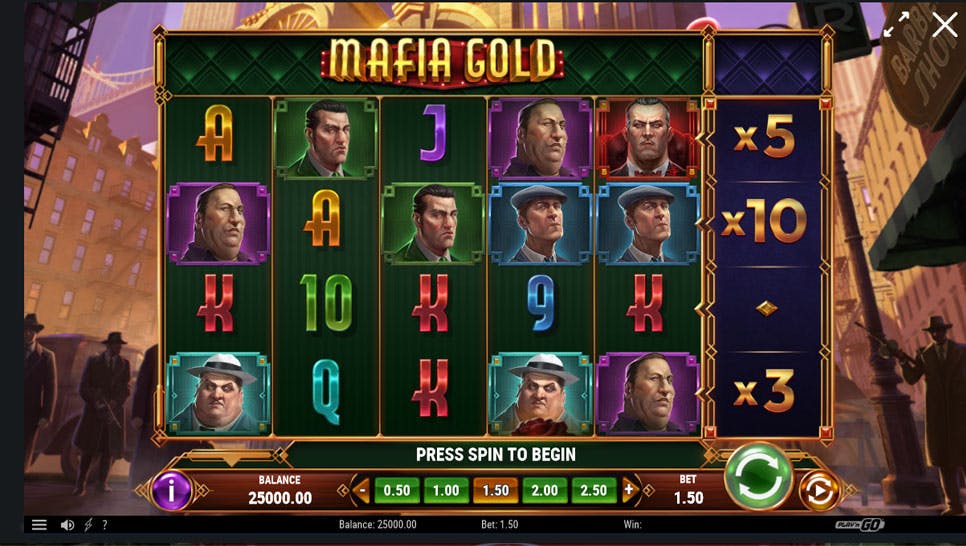 slot Mafia Gold de Play'n Go