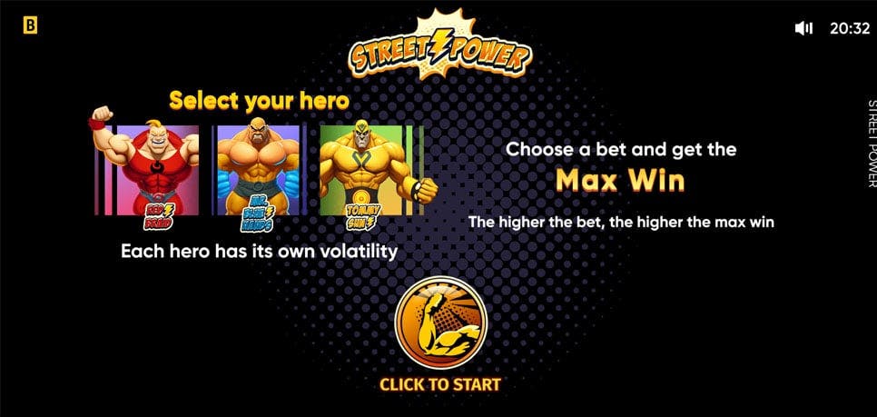 slot Street Power de BGaming.