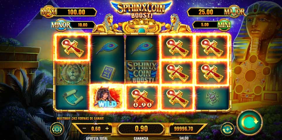 tragaperras Sphinx Coin Boost de IGT