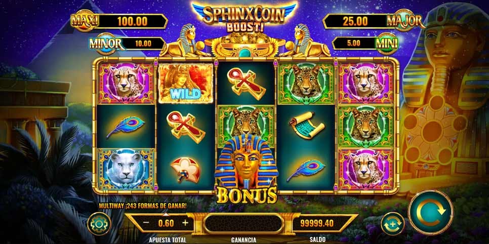 slot Sphinx Coin Boost de IGT