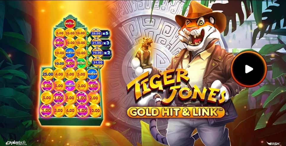 slot Gold Hit & Link: Tiger Jones de Playtech