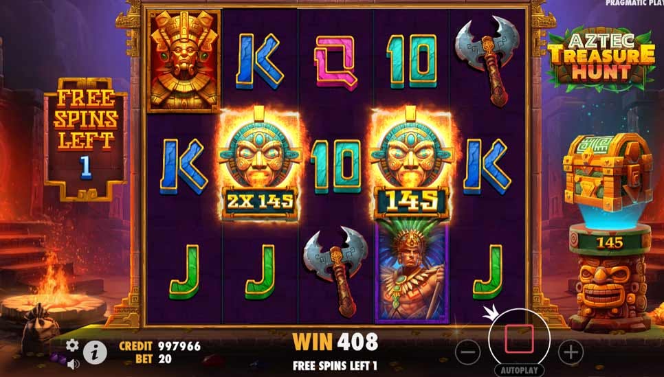 slot Aztec Treasure hunt Pragmatic Play