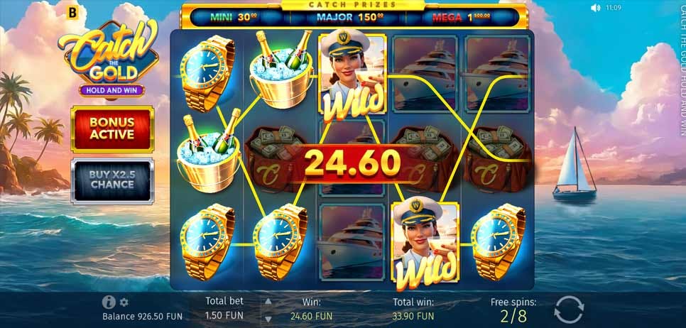 Catch The Gold Hold & Win de BGaming